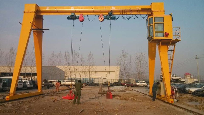 MHE型 電動葫蘆單梁門式起重機(jī) MHE type electric hoist single girder gantry crane
